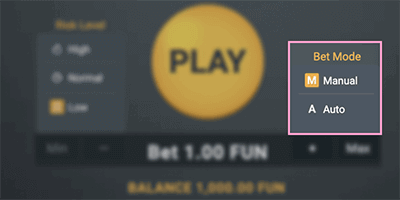 Bыбpaть peжим игpы